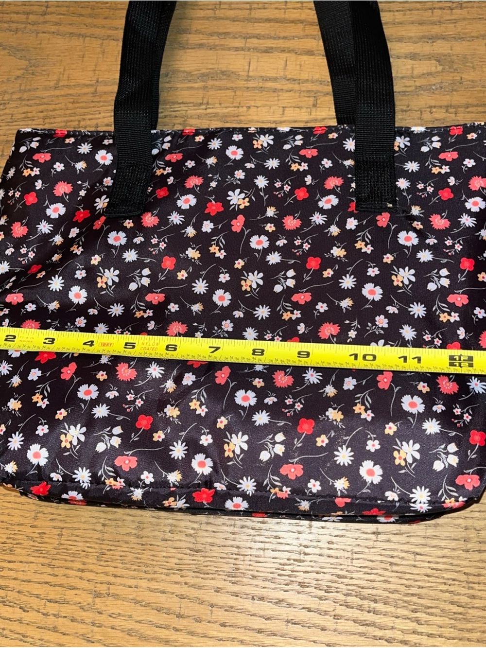 California Innovations Insulated Cooler Lunch Bag Black Floral - Picture 10 of 11